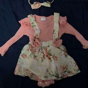 Cute dress with attached onsie